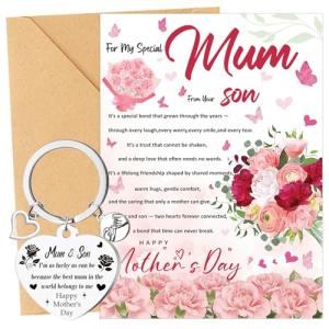 Mother's Day Card Set for Mum from Son