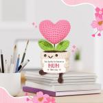 Cute Handmade Crochet Heart for Mum