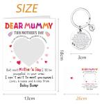 Happy First Mother’s Day Card with Keyring