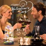 Light Up Glass Rose: Lasting Flower Gift