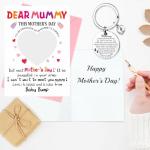 Happy First Mother’s Day Card with Keyring