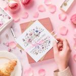 Happy Mother's Day Floral Card with Envelope