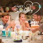 Light Up Glass Rose: Lasting Flower Gift