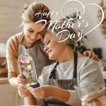 Light Up Glass Rose: Lasting Flower Gift