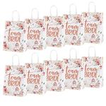 10 Pack Rose Gold Hen Party Gift Bags