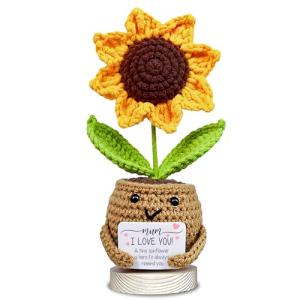 Handmade Sunflower Doll for Mum - Cute Gift