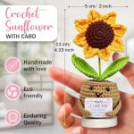 Handmade Sunflower Doll for Mum - Cute Gift