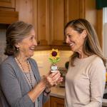 Handmade Sunflower Doll for Mum - Cute Gift