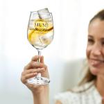 Tukeoo 350ml Wine Glass Gift for Mum
