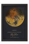 Personalized Moon Phase Print - Custom Night Sky Art