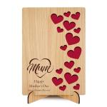 Personalized Wooden Mother's Day Greeting Card