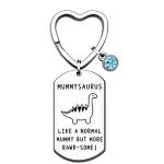 Mummysaurus Keyring - Fun Gift for Mom