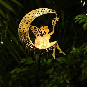 Solar Moon Fairy Lights for Garden Decor
