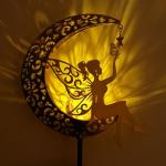 Solar Moon Fairy Lights for Garden Decor