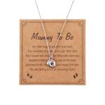 Little Foot Charm Necklace for Expecting Moms