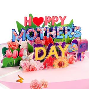 Pop-Up Happy Mother's Day Card for Mum