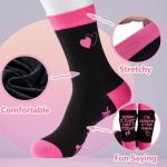 Funny "I'm Growing a Tiny Human" Socks for Moms