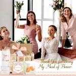 Maid of Honor Spa Gift Set with Candle and Card