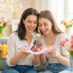 Pop-Up Happy Mother's Day Card for Mum