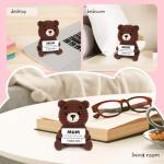 Crochet Bear Desk Decor for Mum's Special Day