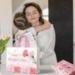 Floral Mother's Day Gift Bag with Handle