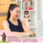 Crochet Bear Desk Decor for Mum's Special Day