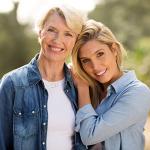 Mom's Sterling Silver Circle Necklace - Perfect Gift!