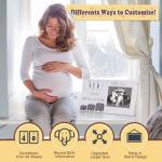 Wooden Baby Photo Frame with Countdown Weeks