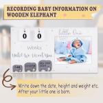 Wooden Baby Photo Frame with Countdown Weeks