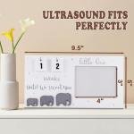 Wooden Baby Photo Frame with Countdown Weeks