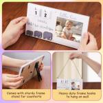 Wooden Baby Photo Frame with Countdown Weeks