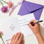 Heartfelt Mothers Day Card with Keychain Gift