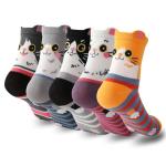 Cute Cat Lover Socks for Women and Girls