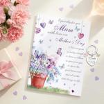 Heartfelt Mothers Day Card with Keychain Gift
