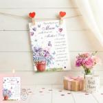 Heartfelt Mothers Day Card with Keychain Gift