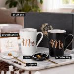 Mr. and Mrs. Mugs for Couples and Weddings