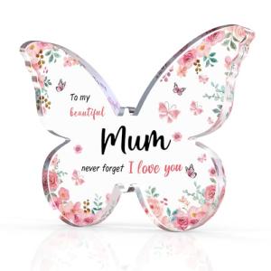 Funny Butterfly Acrylic Plaque for Mother's Day