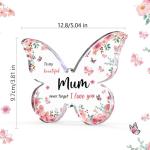 Funny Butterfly Acrylic Plaque for Mother's Day
