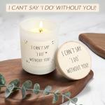 Bridesmaid Proposal Gift Box Set with Candle & Cream