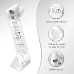 Sparkly Pearl Bride Tiara and Veil Set