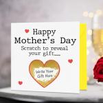 Personalized Scratch-Off Mother's Day Card