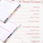 Ultimate Wedding Planner Book with Stickers and Guides