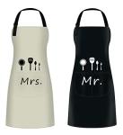 Couple Aprons Set for Weddings and Anniversaries