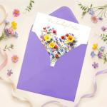 Floral Heart Mother’s Day Card for Mum