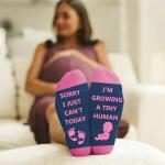 Funny Pregnancy Socks for Expecting Moms
