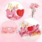 Happy Mother's Day Pop-Up Card with Floral Heart