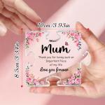 Personalized Acrylic Puzzle Plaque for Mum