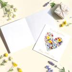 Floral Heart Mother’s Day Card for Mum