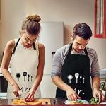 Couple Aprons Set for Weddings and Anniversaries