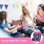 Funny Pregnancy Socks for Expecting Moms